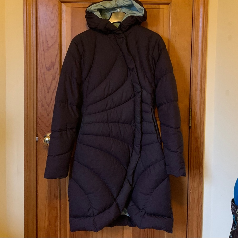 Patagonia down long parka